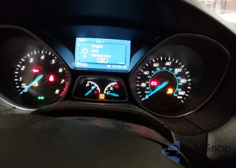 2014 Ford Focus Se z USA, uszkodzony, nr VIN 1FADP3F25EL269601